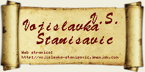 Vojislavka Stanisavić vizit kartica